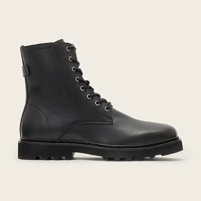 Erkek Deri Botlar Skiff Military Boot