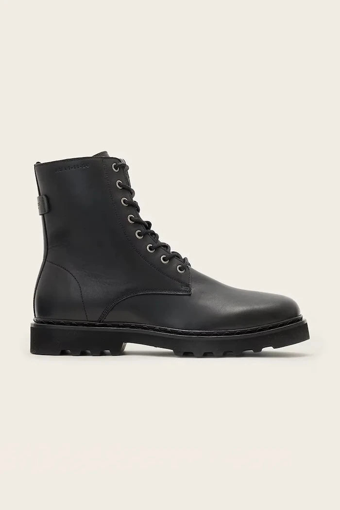 Erkek Deri Botlar Skiff Military Boot