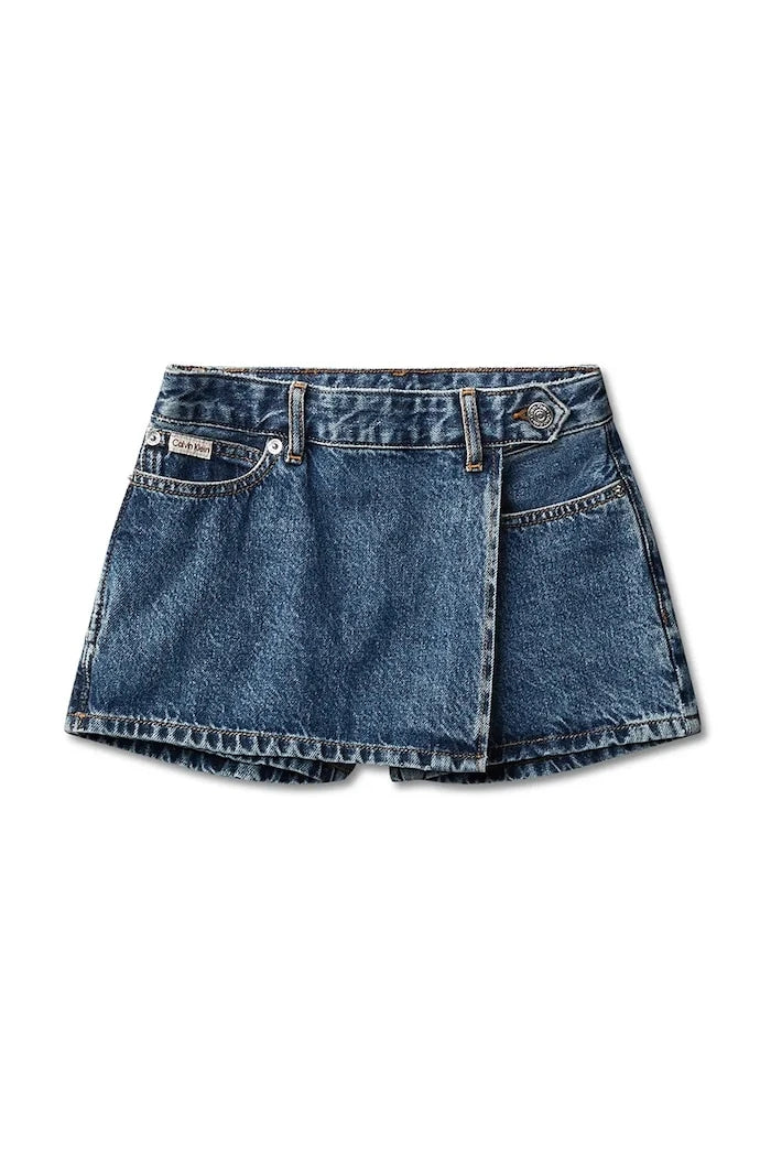 Calvin Klein Jeans çocuk denim etek-şort