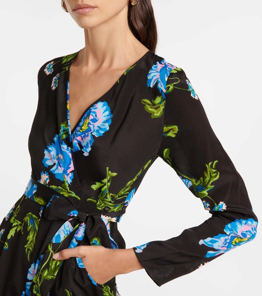 Diane von Furstenberg - Gulio printed crêpe de chine jumpsuit
