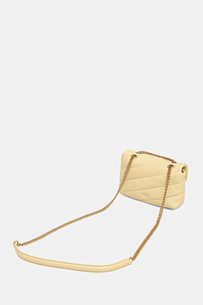 Pinko чанта crossbody дамска от кожа