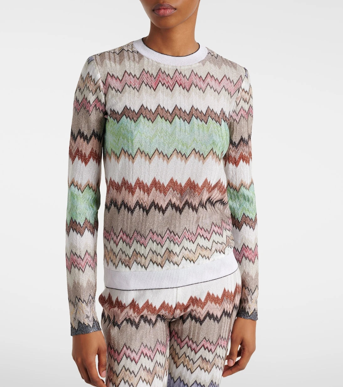 Missoni - Zigzag lamé top