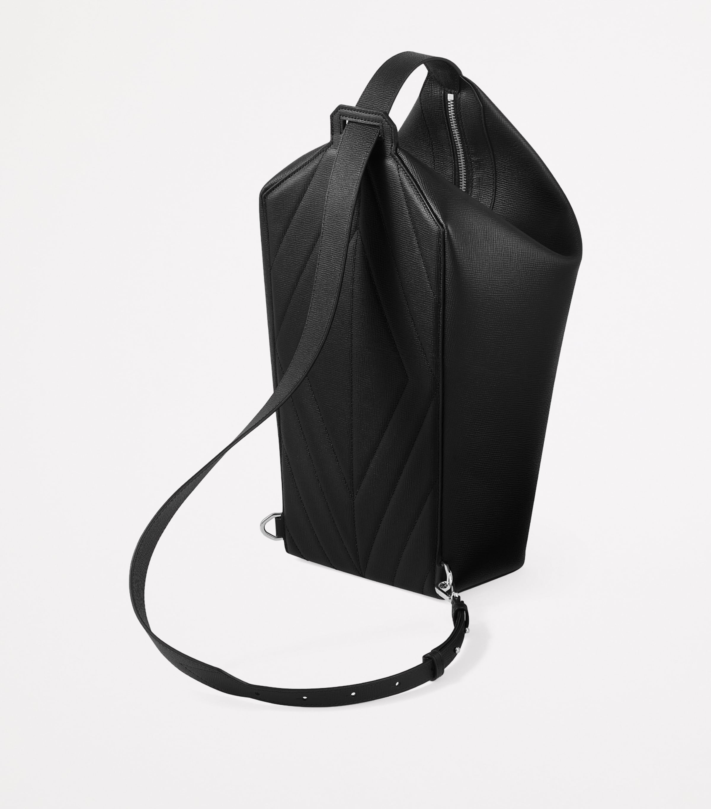 Leather Losange Cross-Body Bag