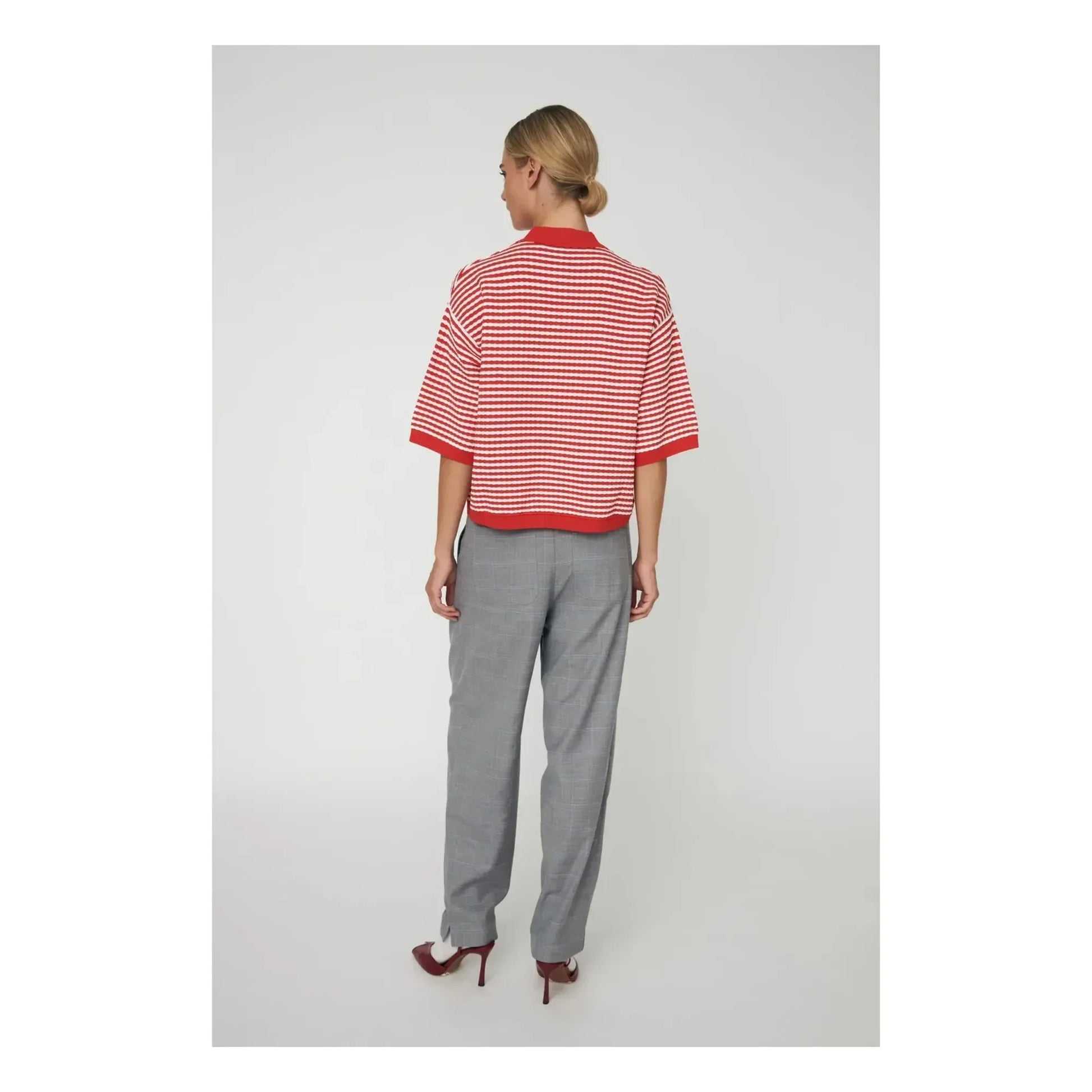 Stella Nova - Polo Stripes | Red