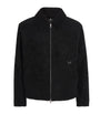 Represent Black Faux Shearling Bomber Jacket