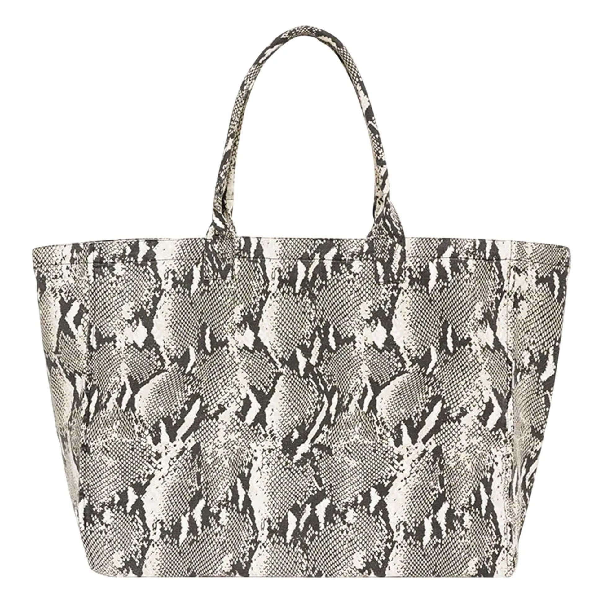 Anine Bing - Léo Python tote bag | Grey