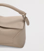 LOEWE Small Leather Puzzle Edge Top-Handle Bag