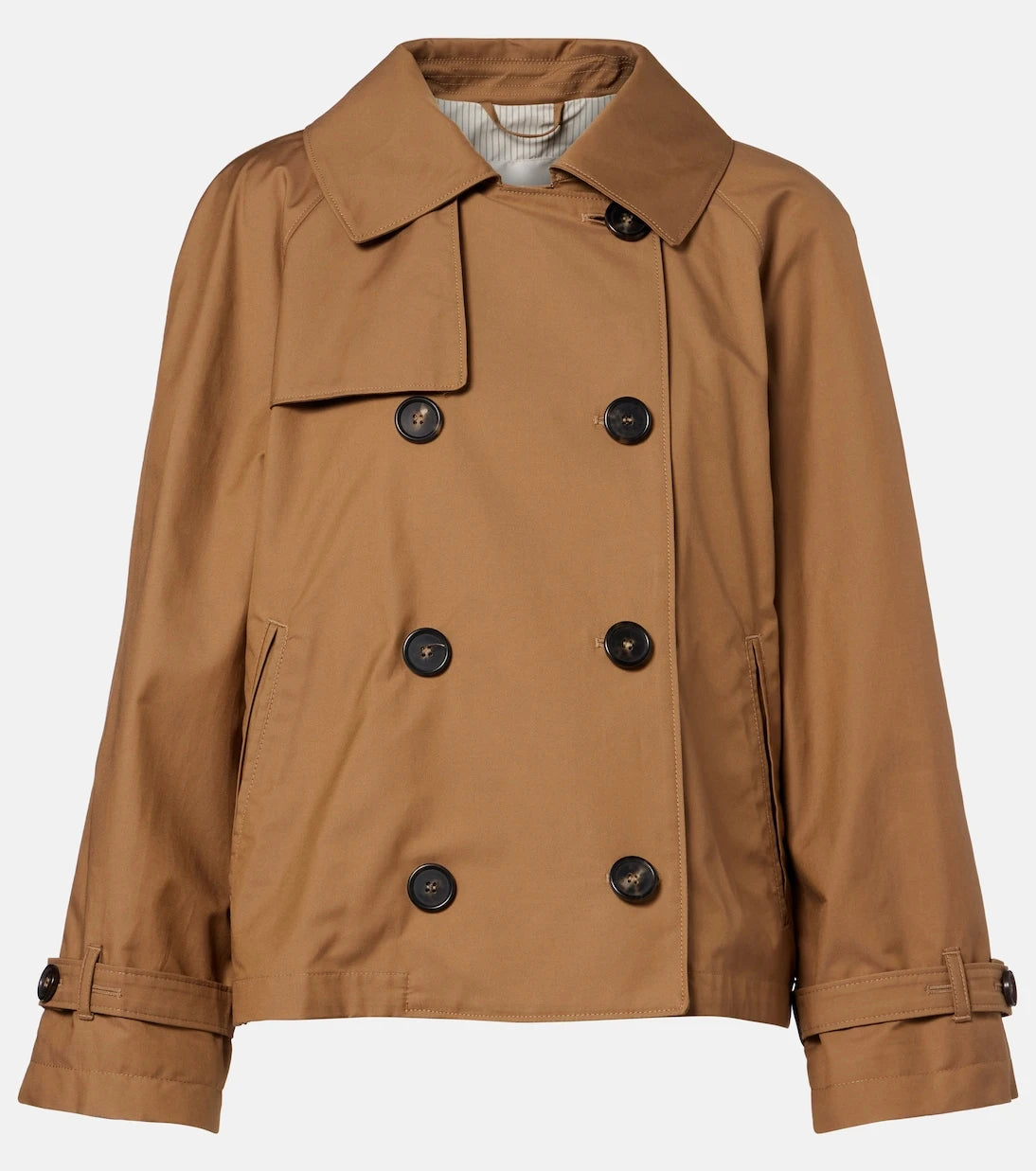 Max Mara - جاكيت Tesoro من نسيج التويل القطني المخلوط The Cube