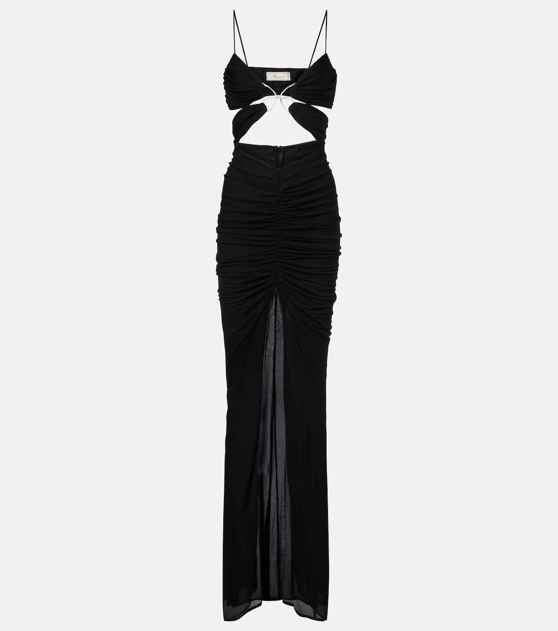 Blumarine - Cutout jersey gown