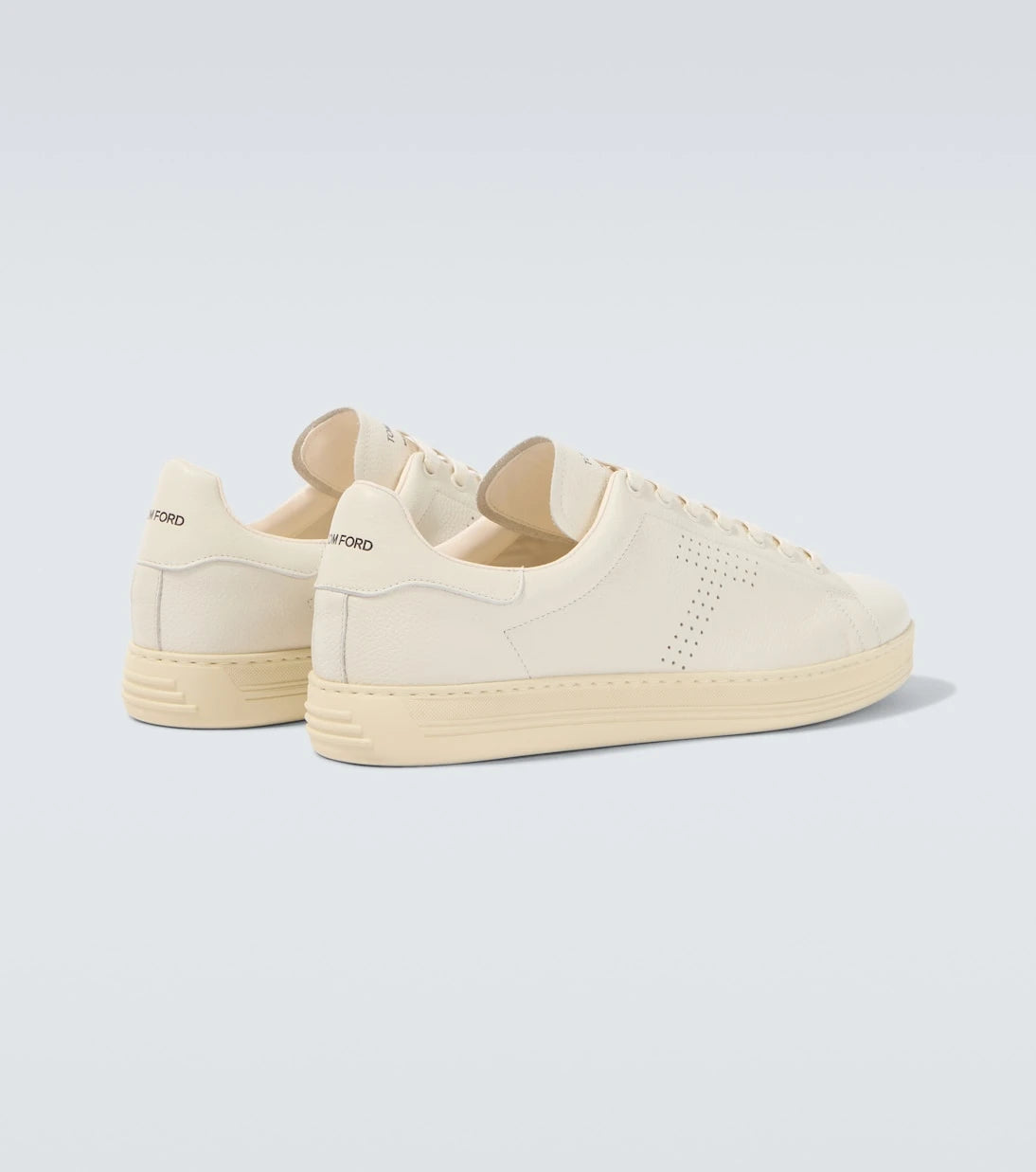 Tom Ford - Warwick perforated leather sneakers