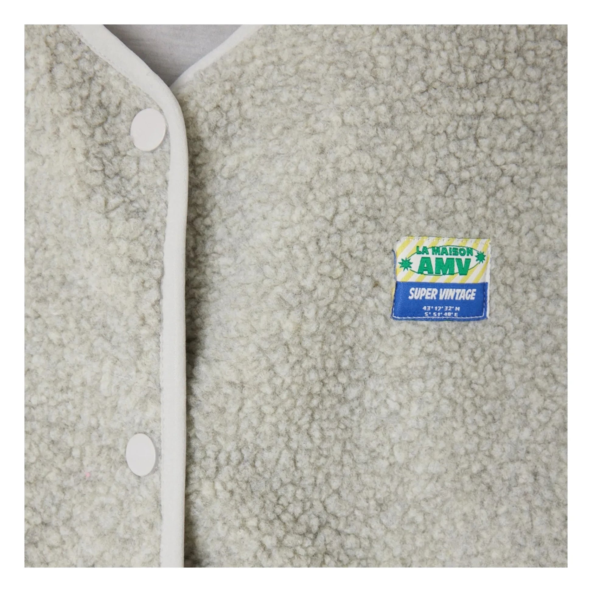 American Vintage - Hoktown Sleeveless Jacket | Light grey