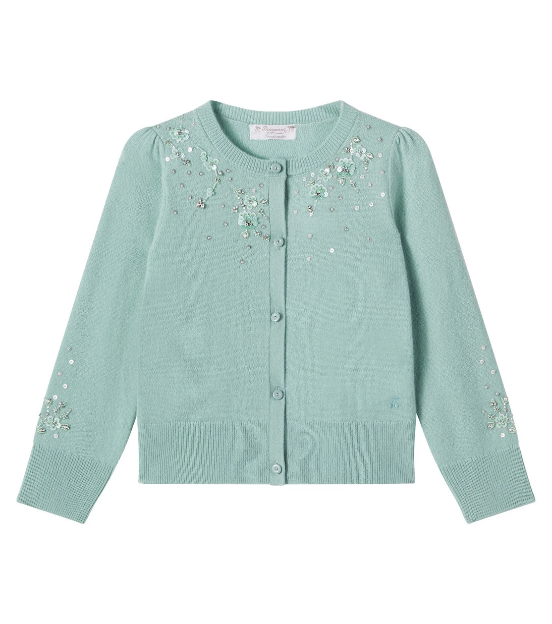 Bonpoint - Louella embellished cashmere cardigan