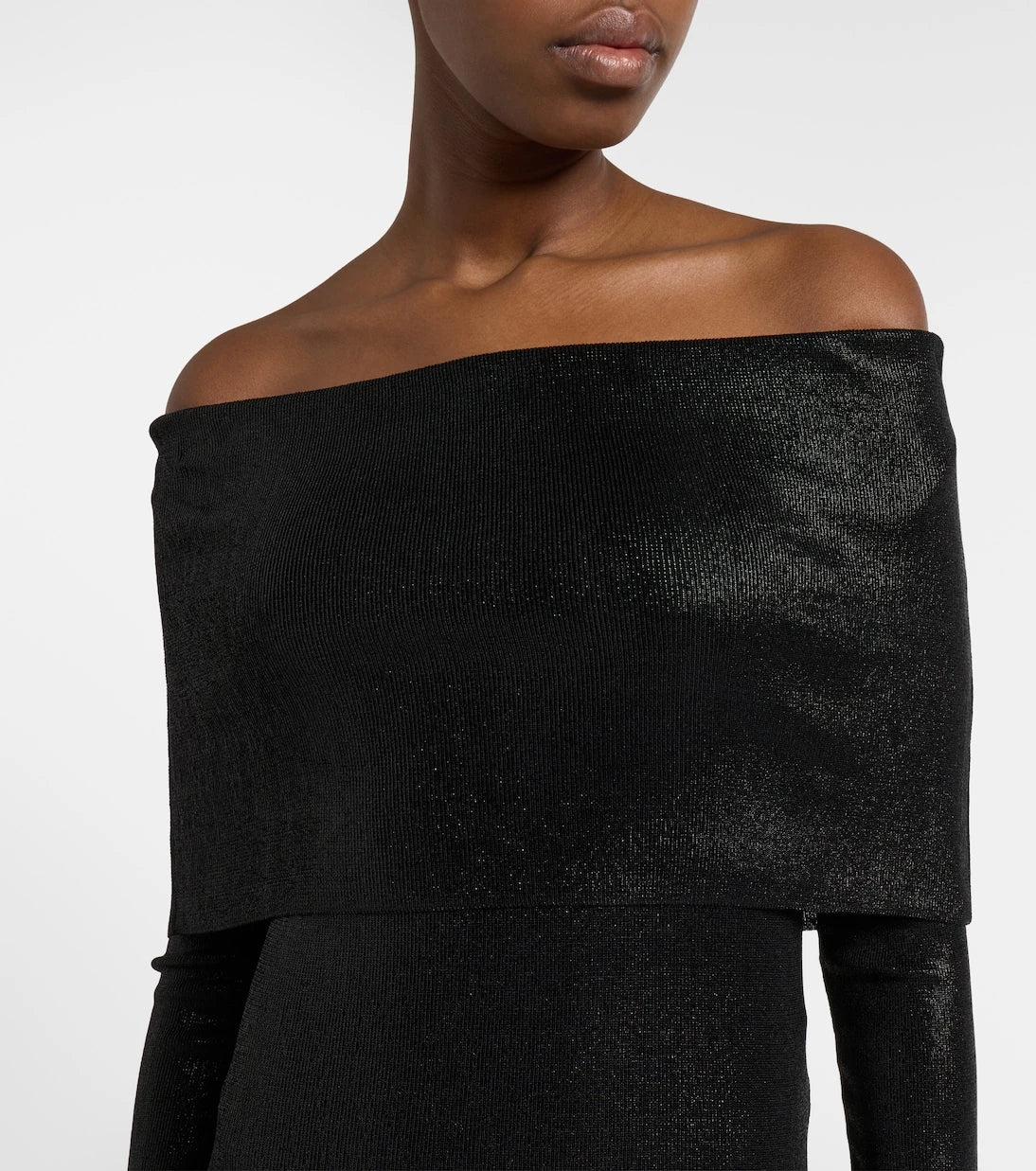 Balenciaga - Off-shoulder maxi dress