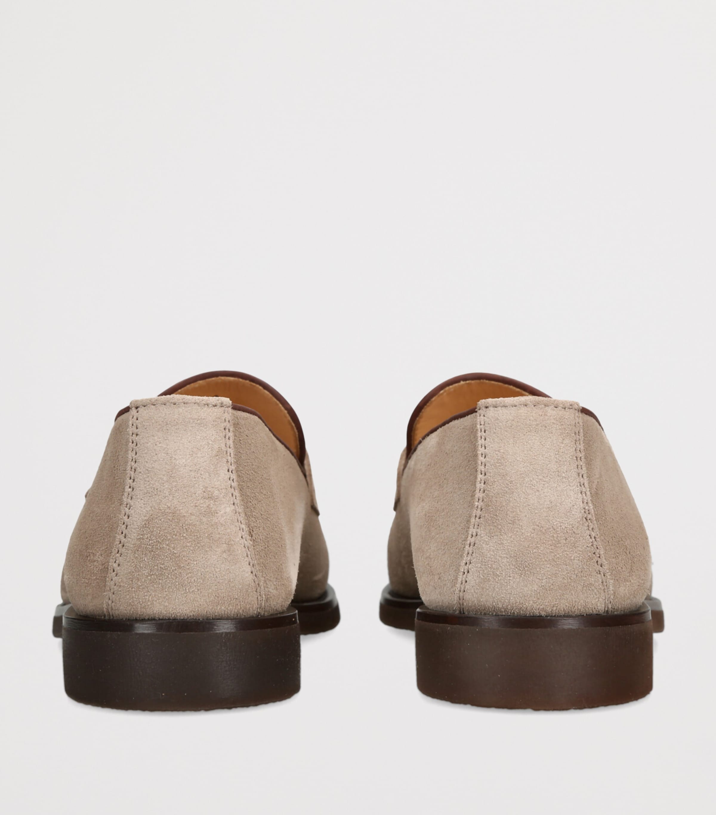 Suede Penny Loafers