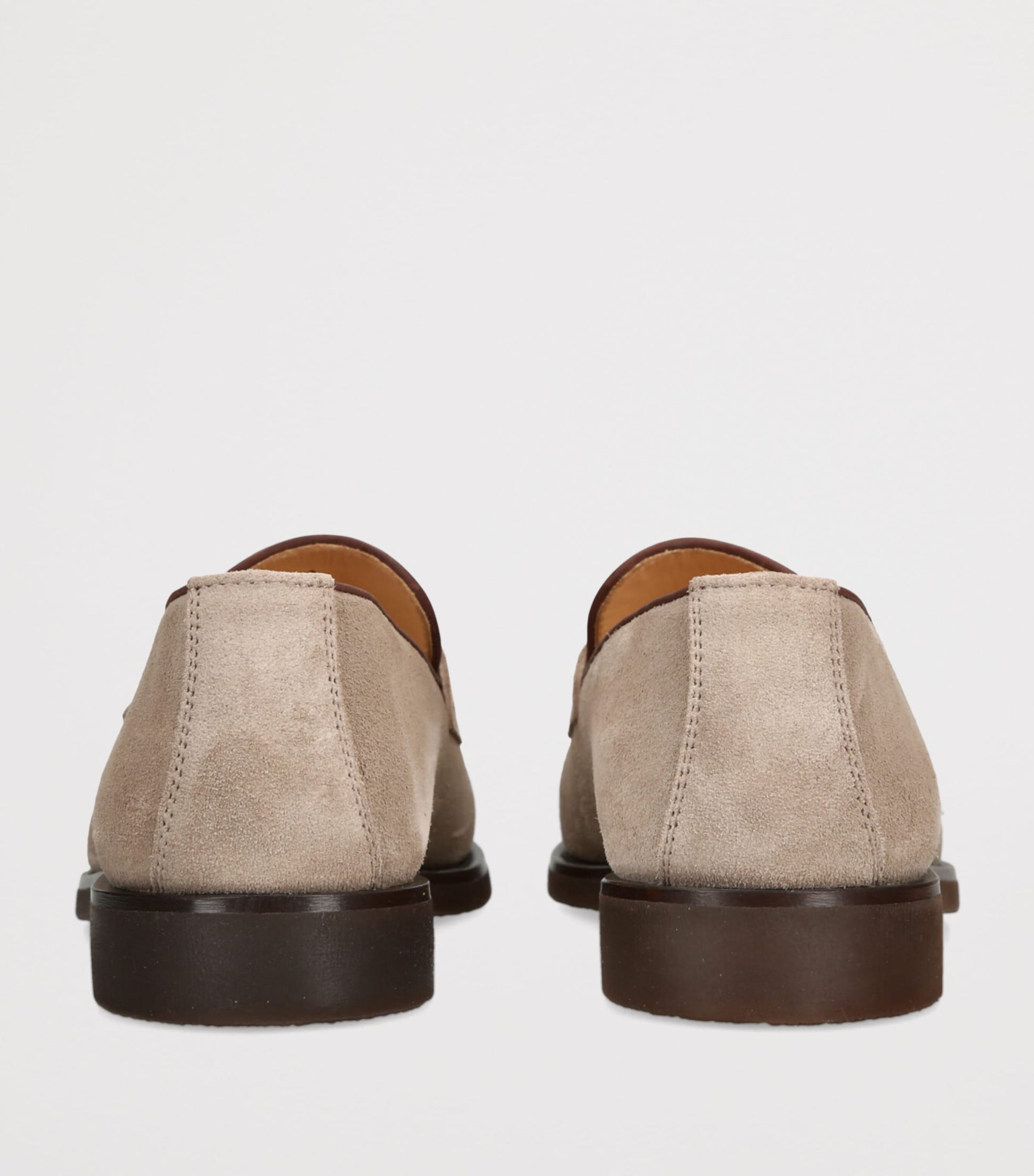 Suede Penny Loafers