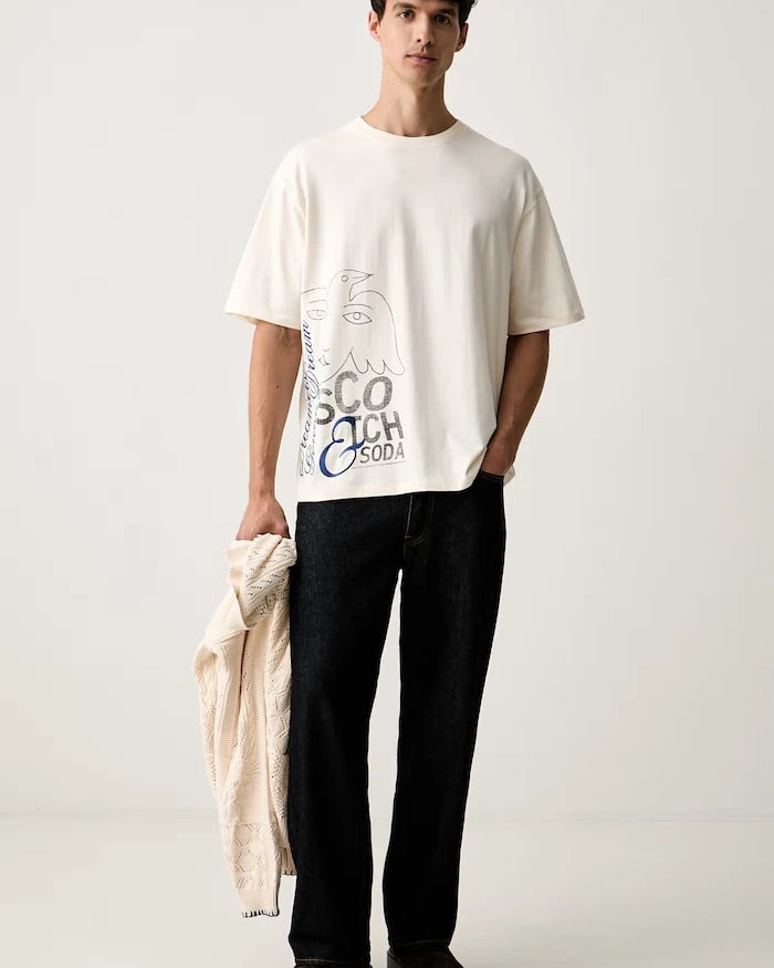 Scotch & Soda Erkek Pamuk Tişört