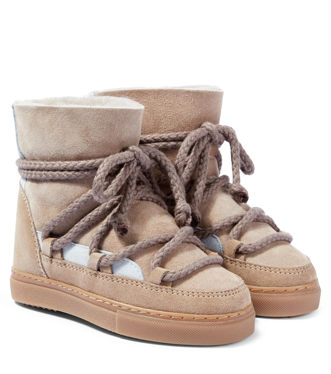 Inuikii Kids - Classic leather-trimmed ankle boots