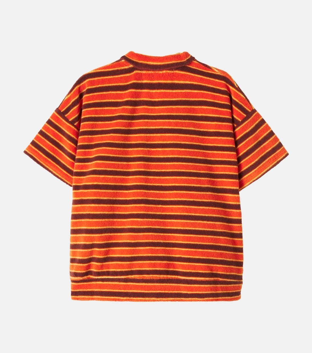 Bobo Choses - Striped Brick cotton-blend polo shirt