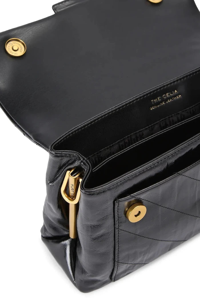 Kurt Geiger London kadın deri crossbody çanta CELIA