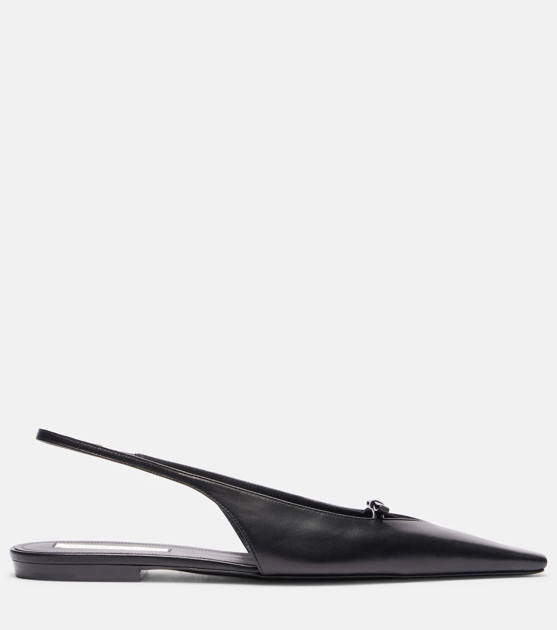 Victoria Beckham - Leather slingback flats