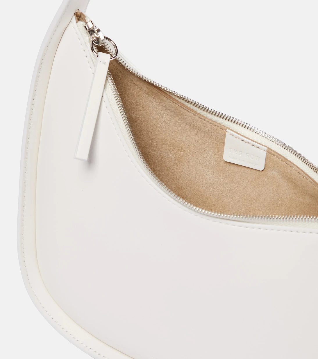 The Row - Half Moon leather shoulder bag