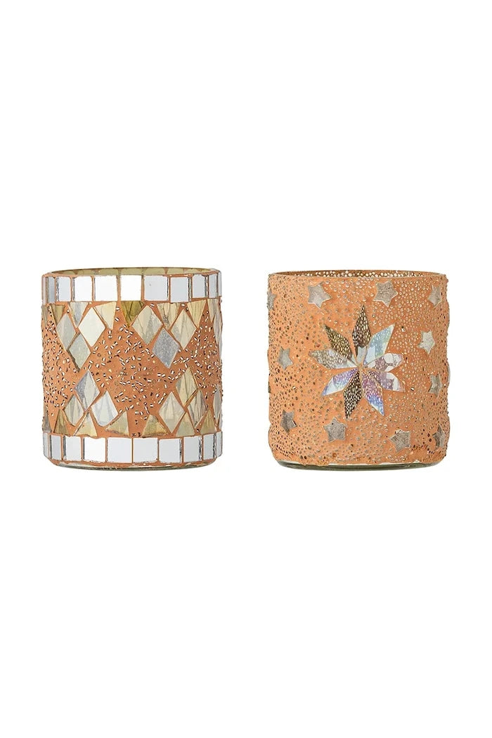 Dekoratif mumluk Bloomingville 7,5 x 7,5 cm (2 adet)