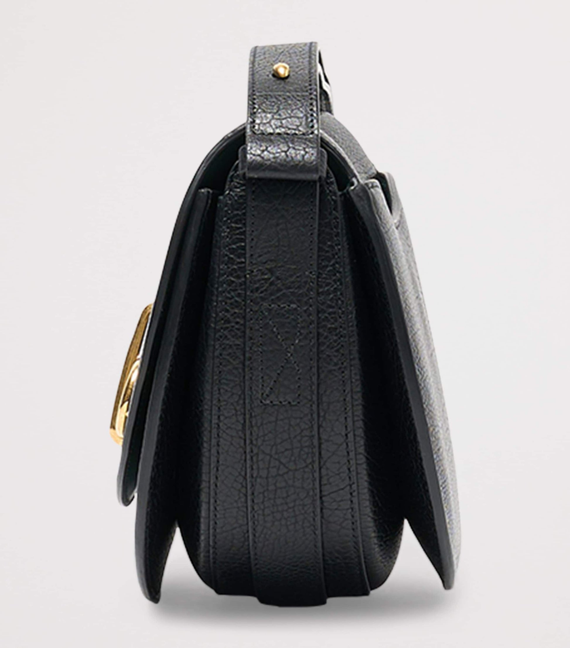 Black Small Rocking Horse Shoulder Bag