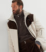 Brunello Cucinelli Brown Corduroy-Detail Mountain Jacket