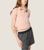 Nude Cashmere Polo Sweater