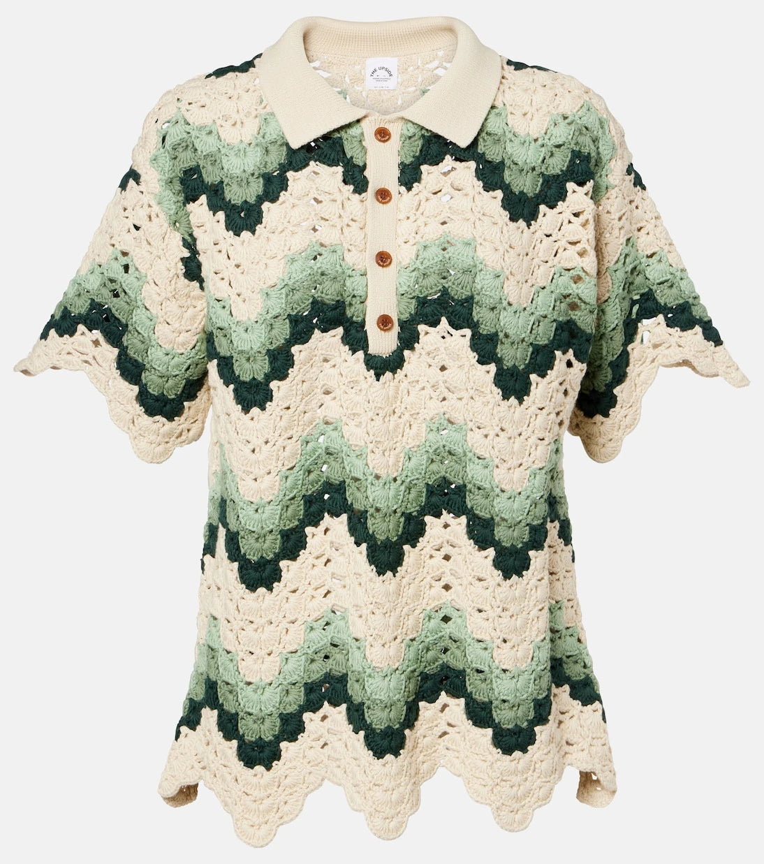 The Upside - Tidal Sagra cotton crochet top