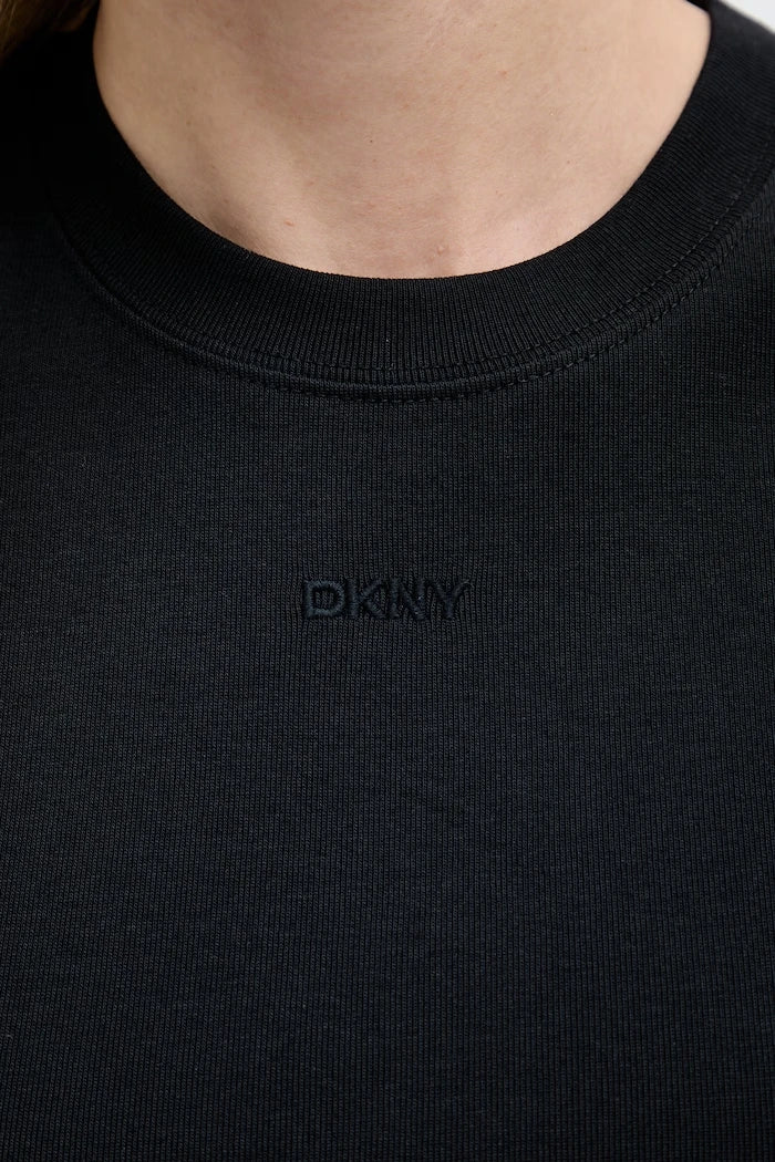 DKNY топ дамски от памук