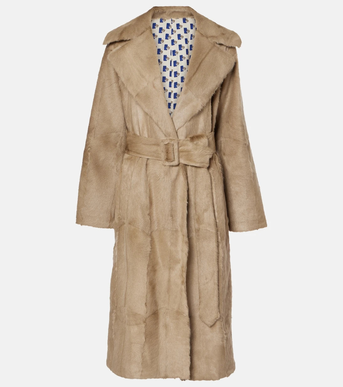 Burberry - Shearling trench coat