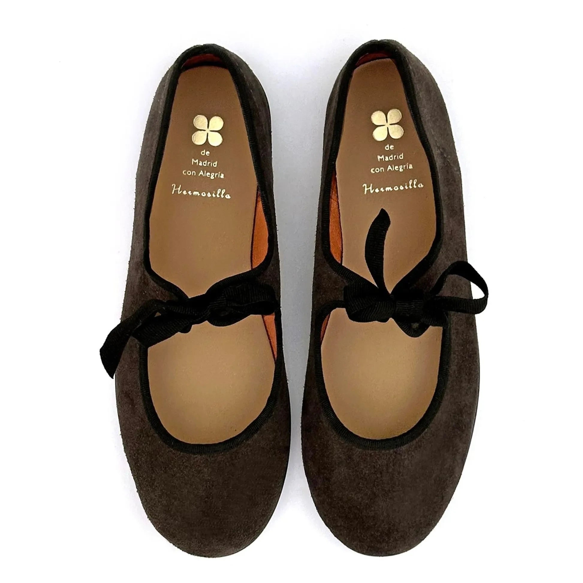 Hermosilla - Ballerinas Bilbao Daim - Women's collection | Grey