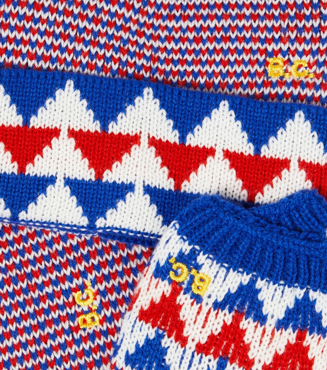Bobo Choses - Logo beanie, scarf, and mittens set