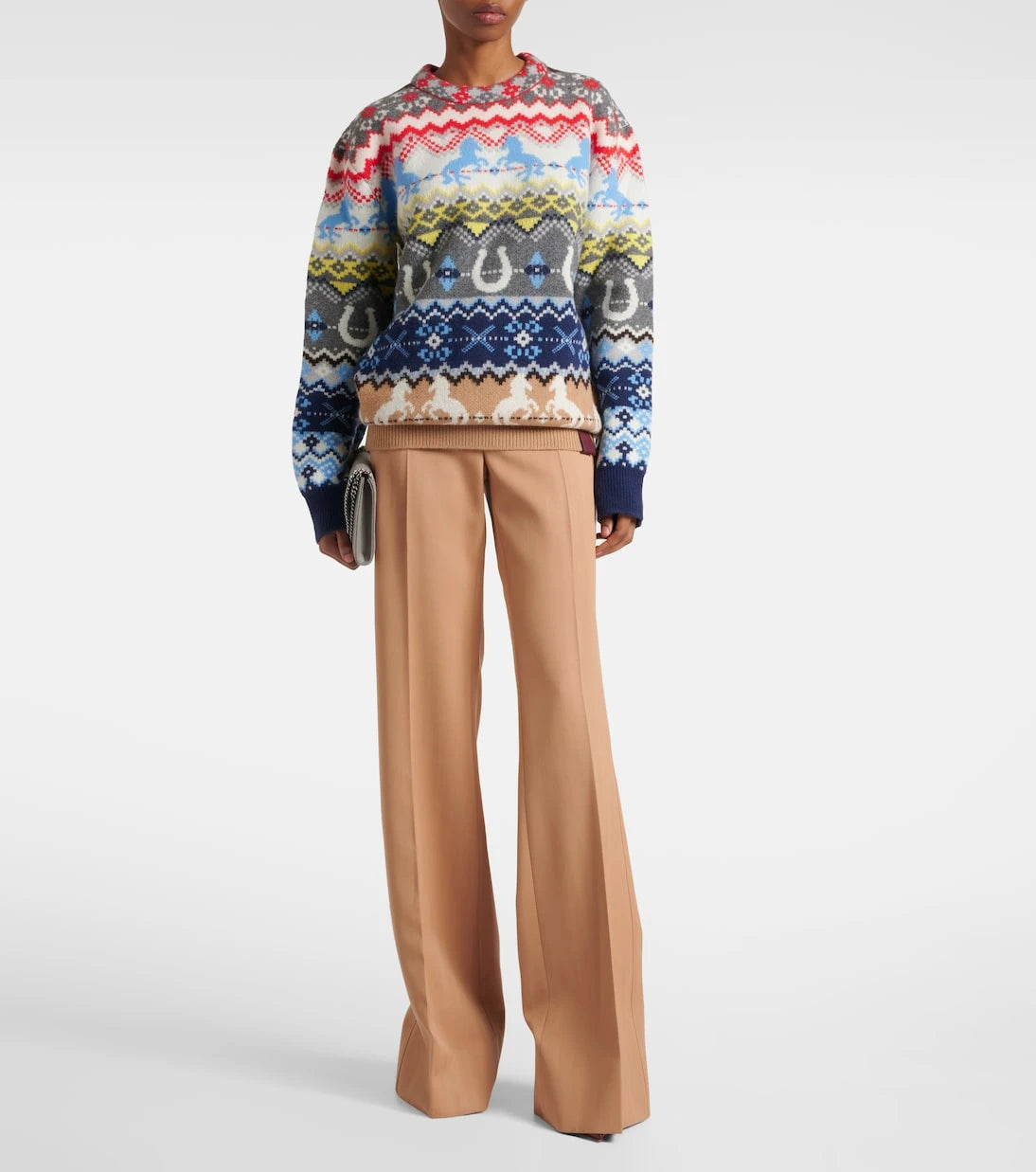 Stella McCartney - Fair Isle intarsia wool sweater