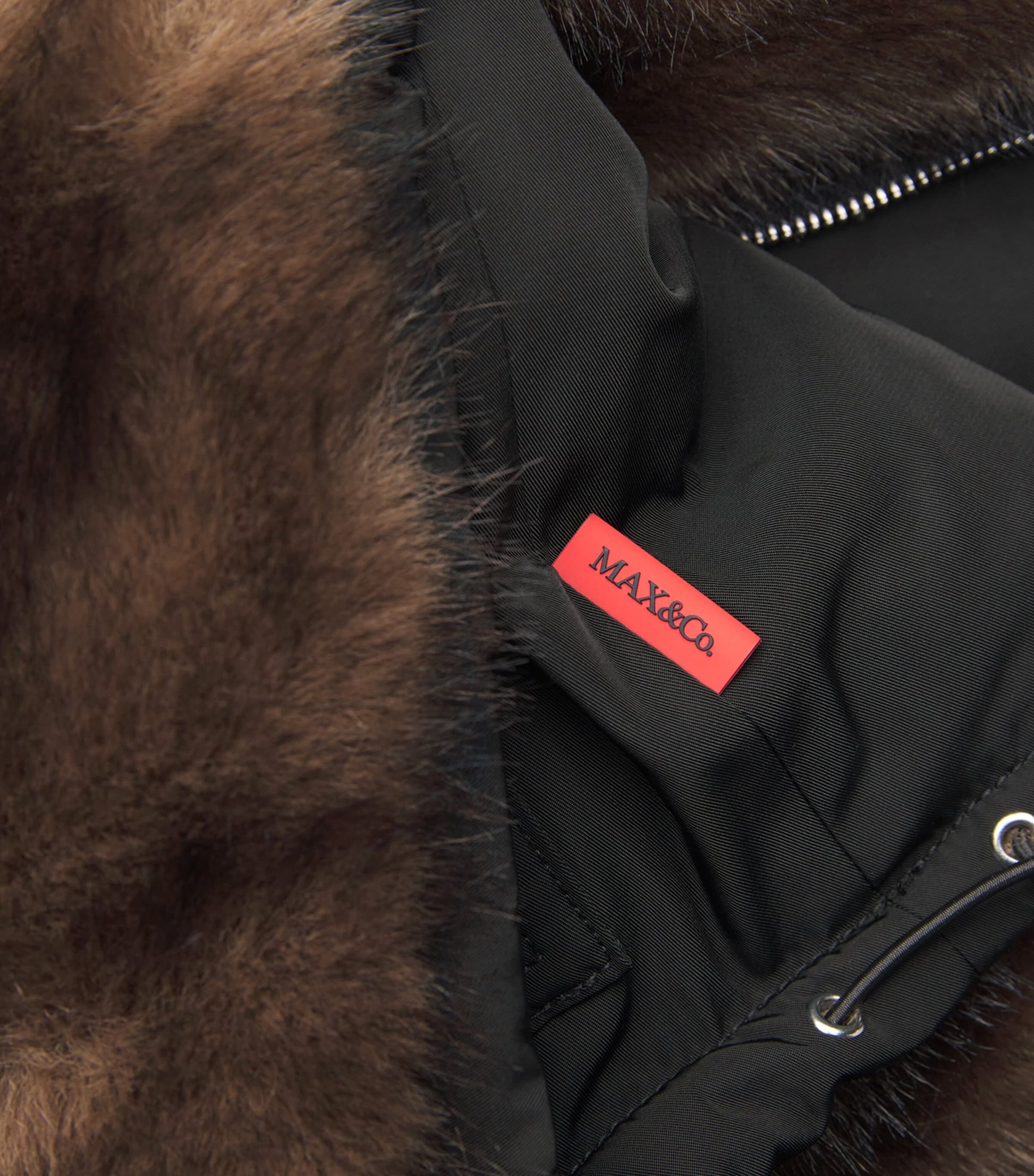 Brown Faux Fur Reversible Coat