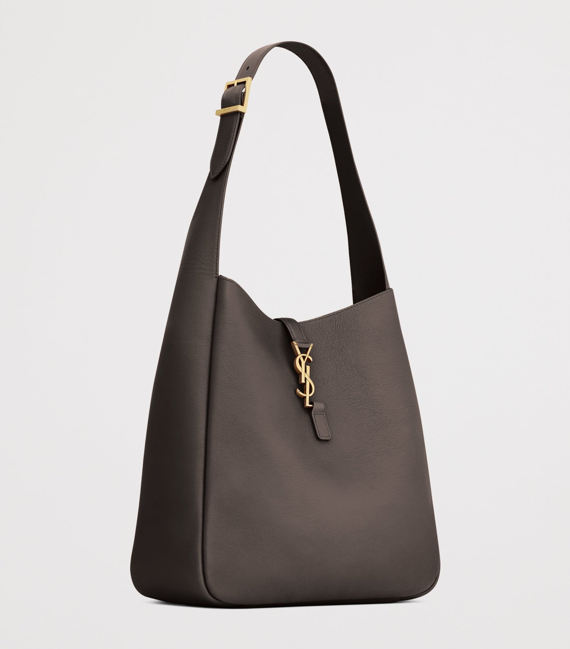 Saint Laurent Beige Large Le 5 à 7 Shoulder Bag