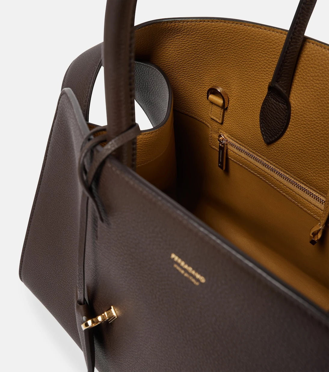 Ferragamo - Hug Medium leather tote bag