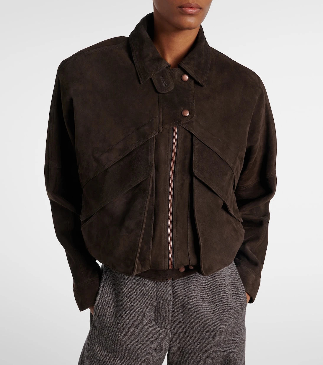 Magda Butrym - Suede jacket