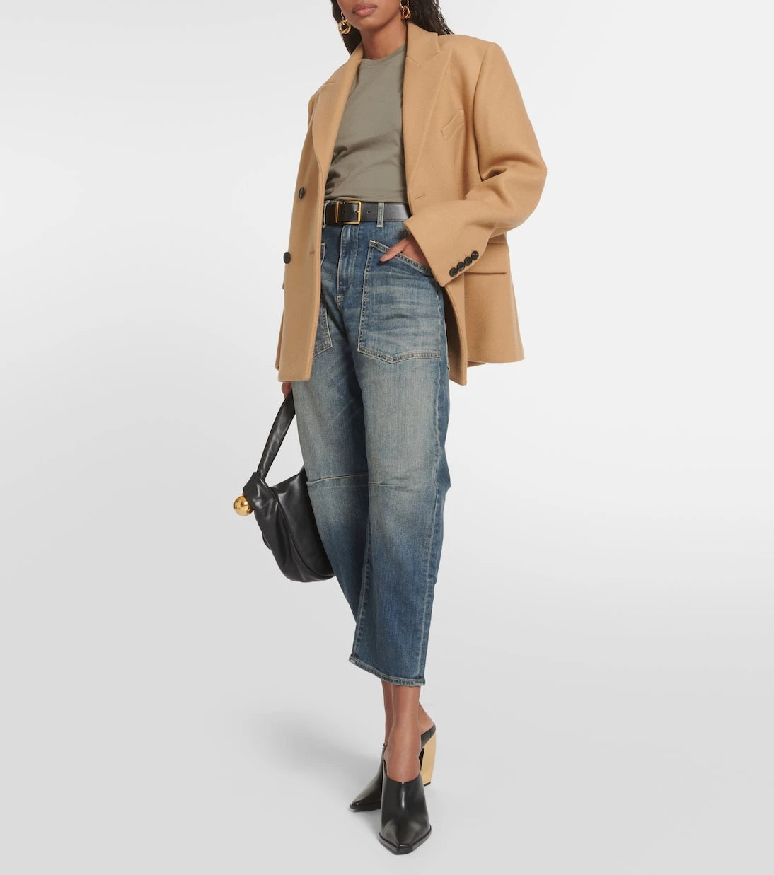 Nili Lotan - Shon high-rise wide-leg jeans