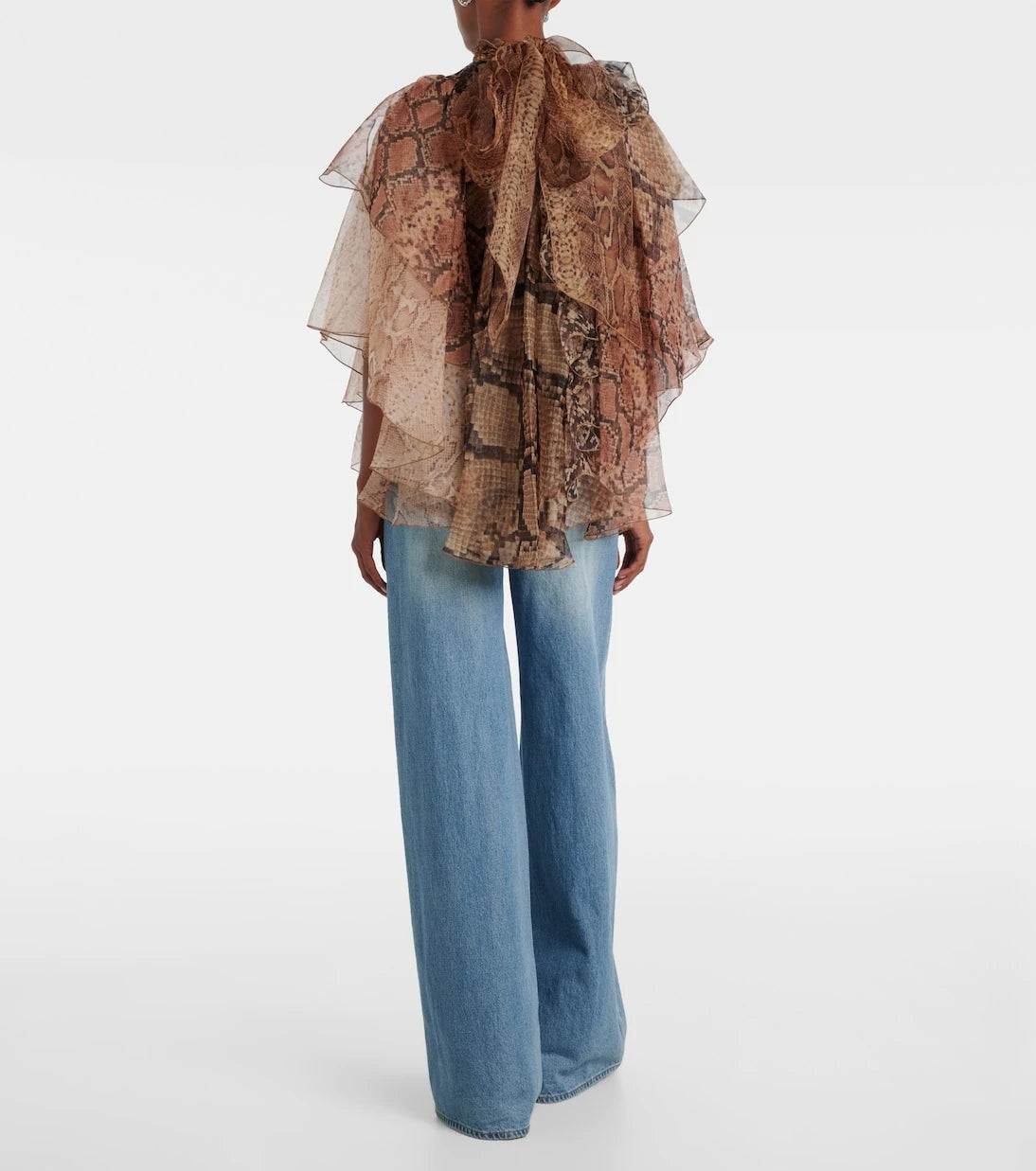 Zimmermann - Memento ruffled silk blouse