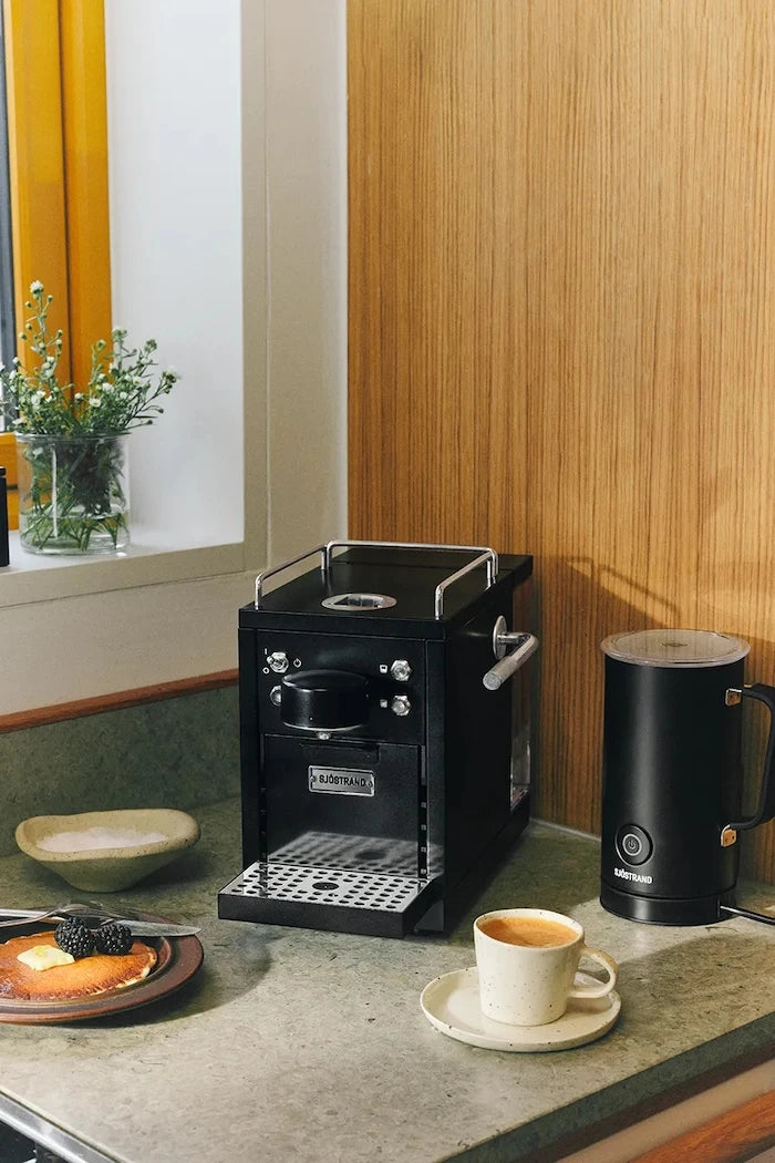 Sjostrand çelik espresso kahve makinesi The Original 2.0
