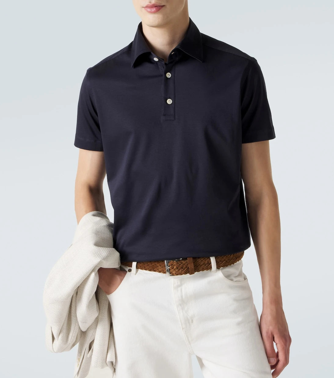 Kiton - Cotton polo shirt