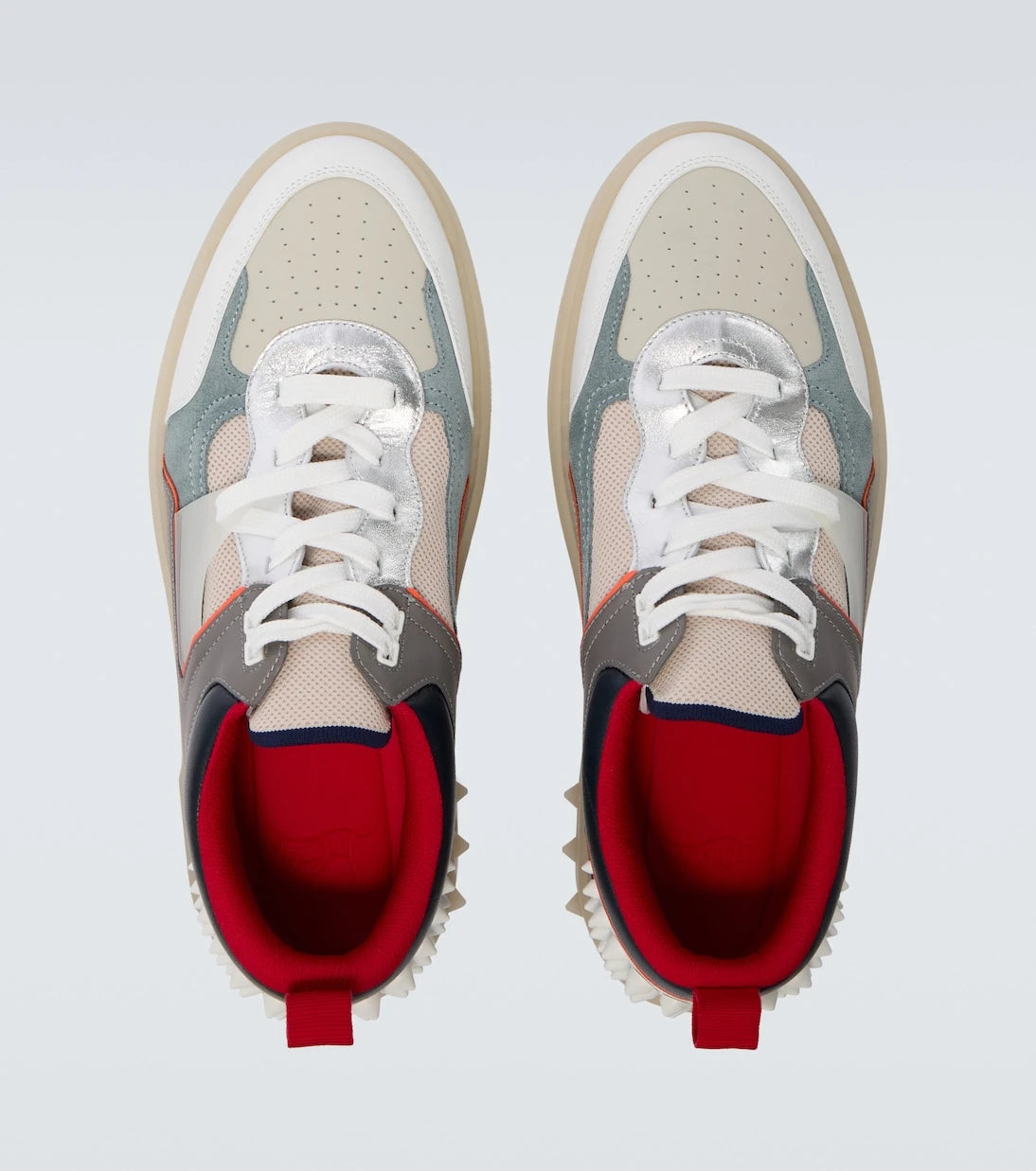 Christian Louboutin - Astroloubi spiked leather sneakers