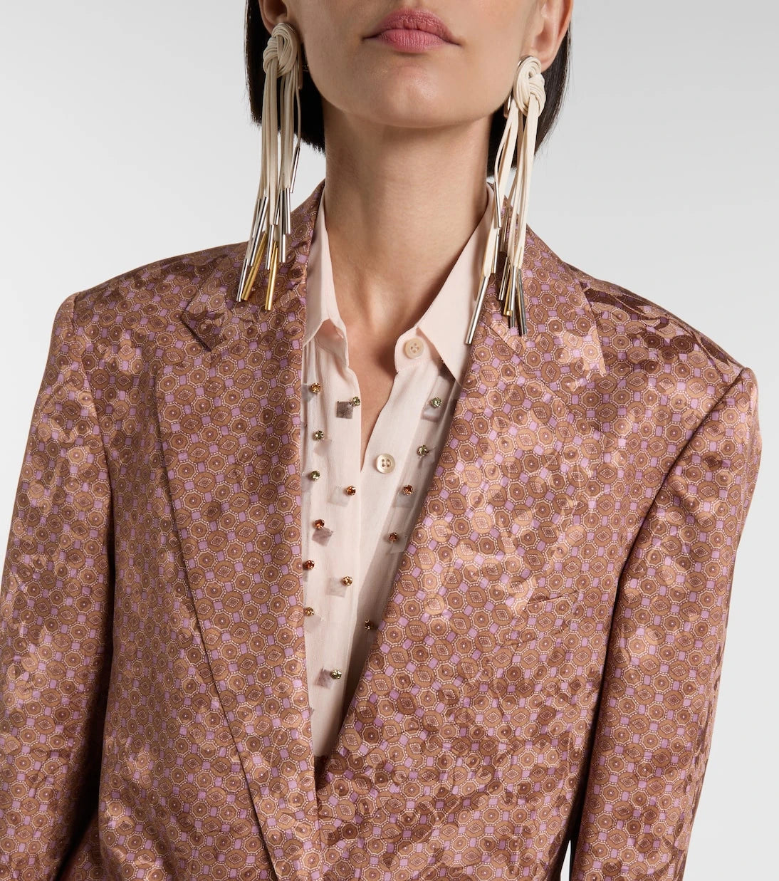 Dries Van Noten - Printed blazer