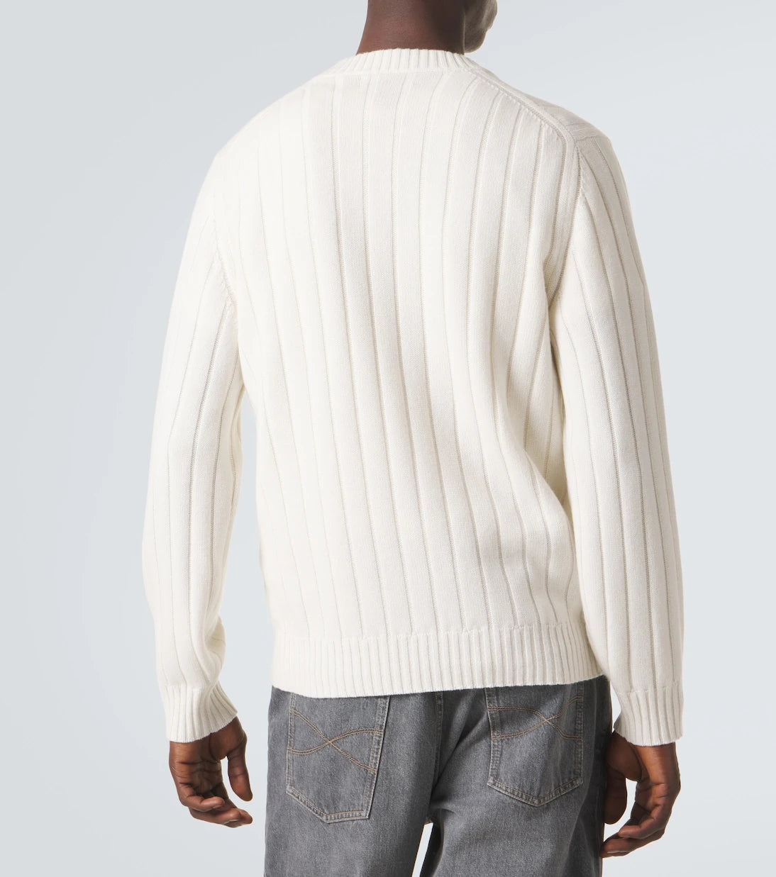 Brunello Cucinelli - Ribbed-knit cashmere sweater