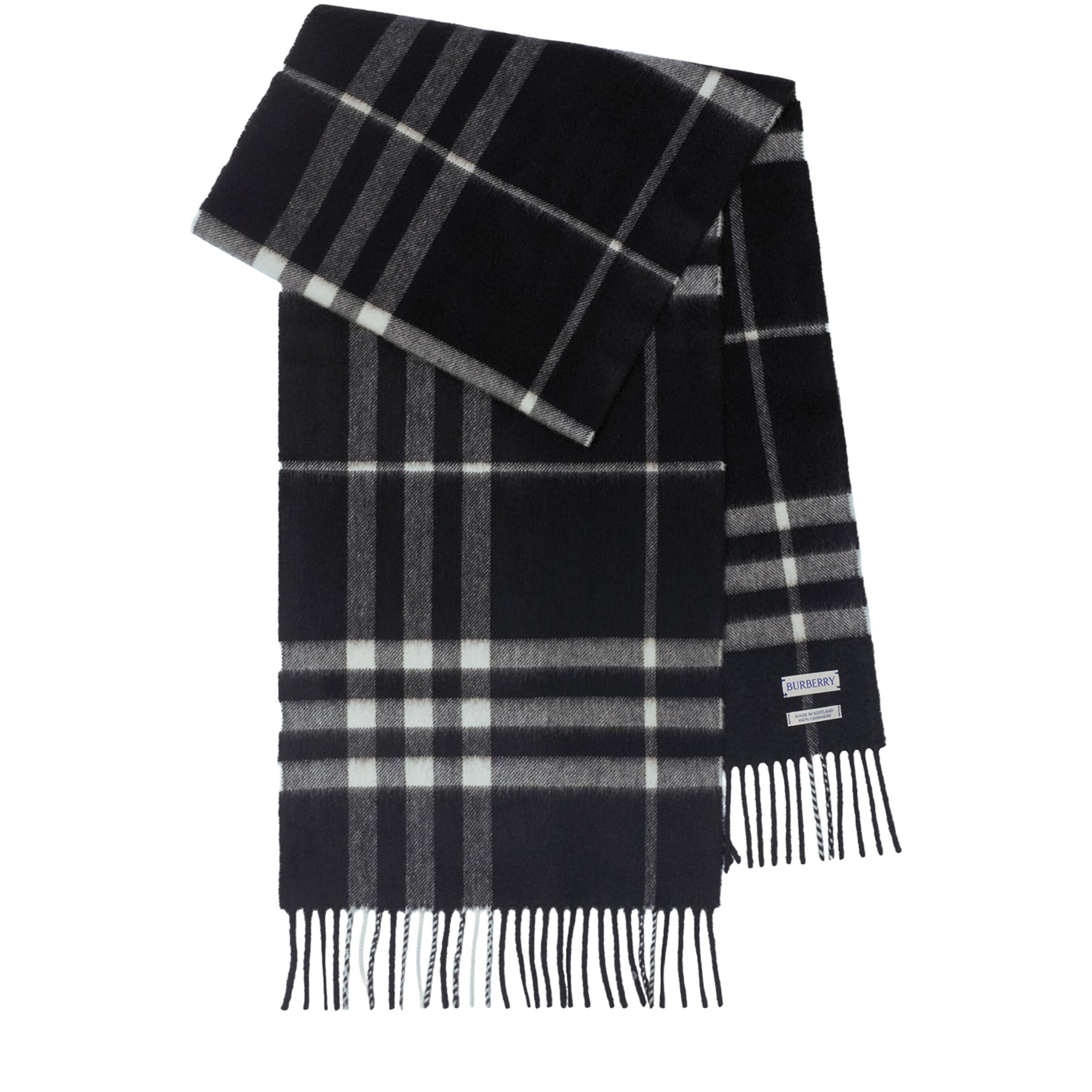 Cashmere Check Scarf