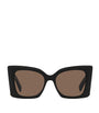 Saint Laurent Black Blaze Sunglasses