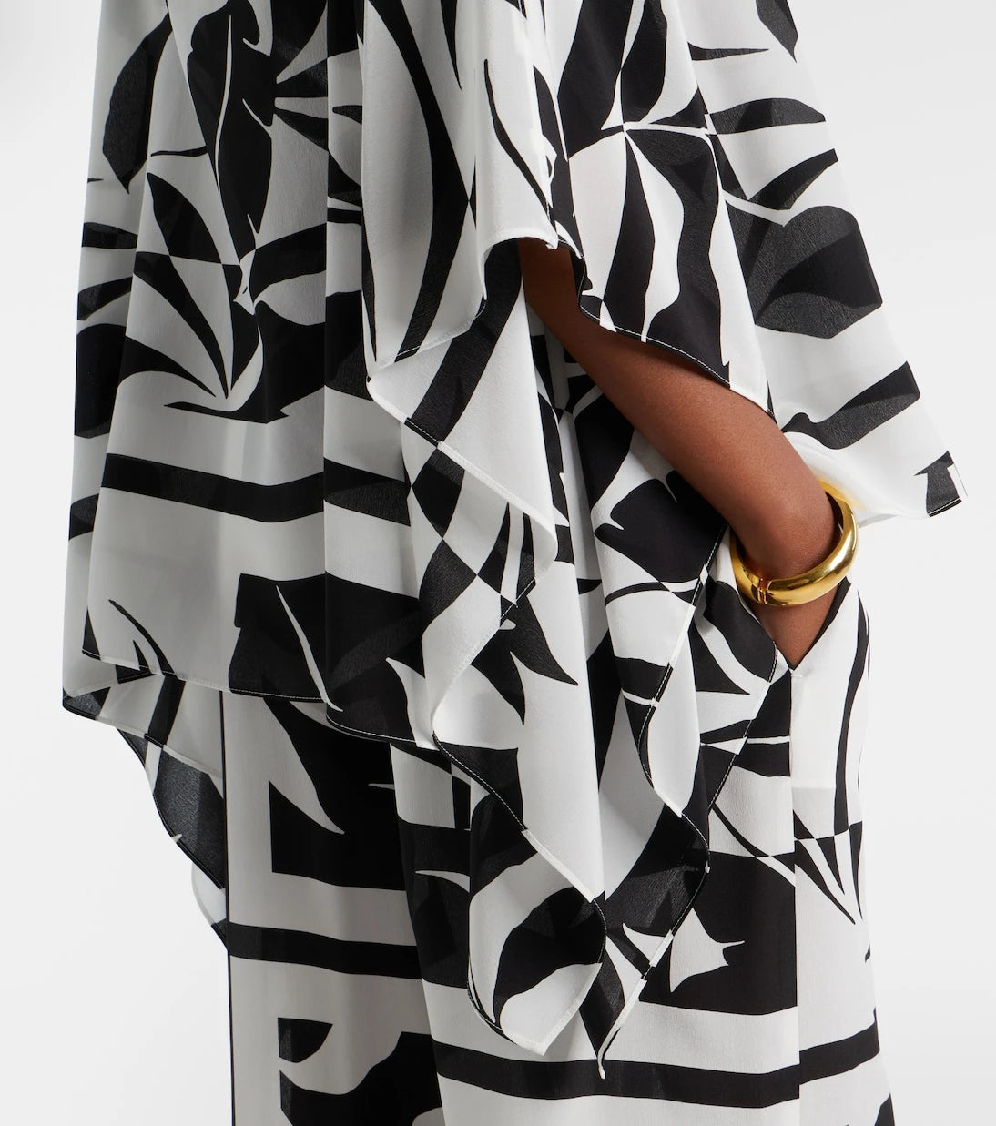 Max Mara - Ambuto printed silk blouse