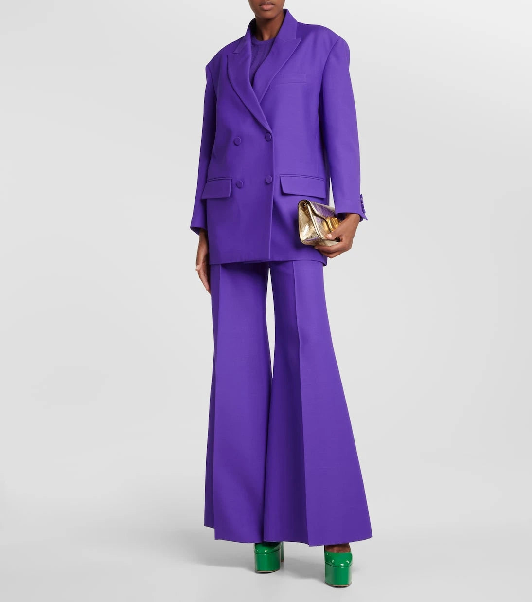 Valentino Garavani - Tan-Go 155 leather platform pumps